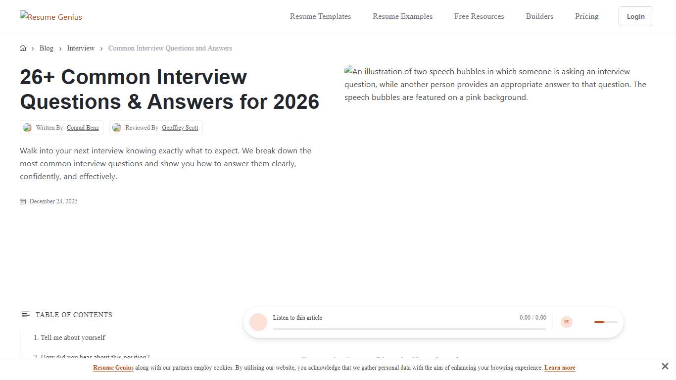 26+ Most Common Interview Questions and Answers for 2026